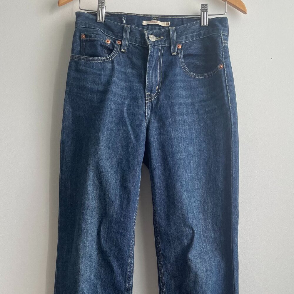 Levi's Low Pro Straight size 24 dark wash